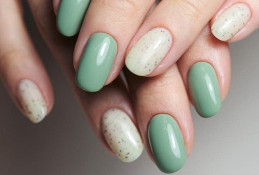 アースカラーネイルデザイン