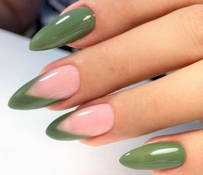 アースカラーネイルデザイン