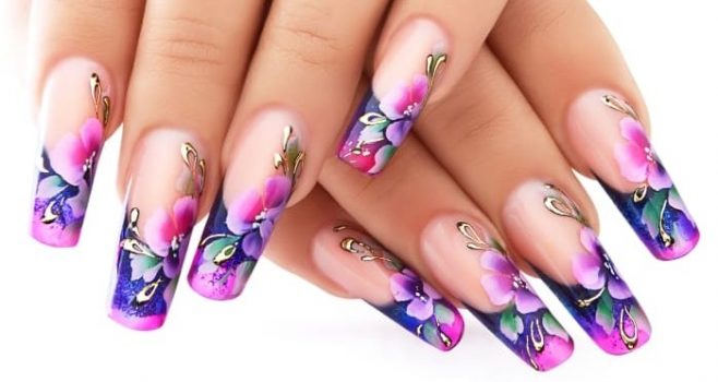 フラワーネイル