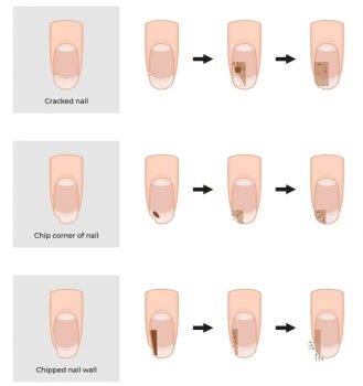 【セルフジェルネイル】割れた爪・亀裂の応急処置・簡単リペア方法